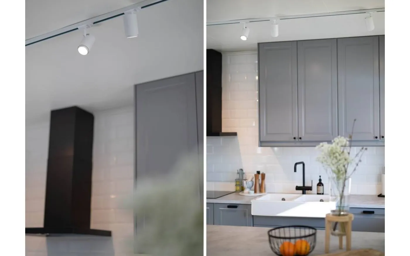 Focus Track Micro 1-fas LED 10W 3000K Vit