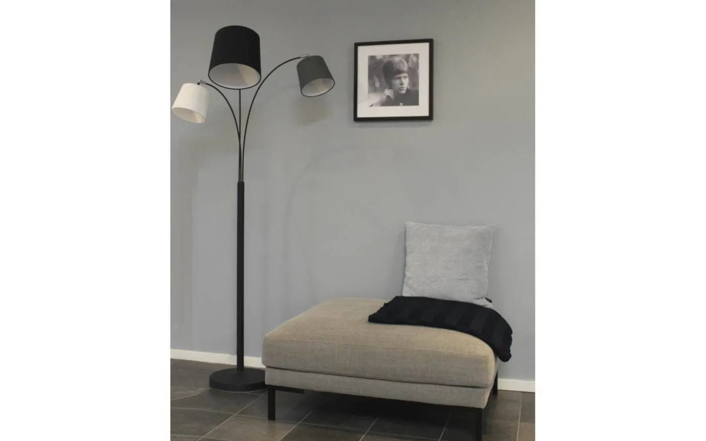 Foggy Golvlampa 175cm Sandsvart