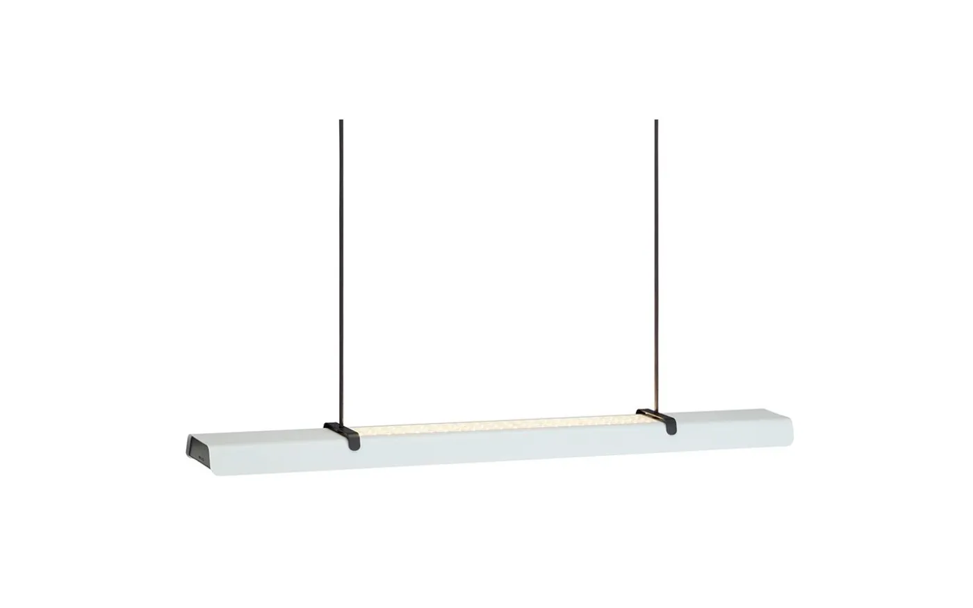 Fold Kontorsarmatur 116cm LED 3000K 5200lm 43W Vit