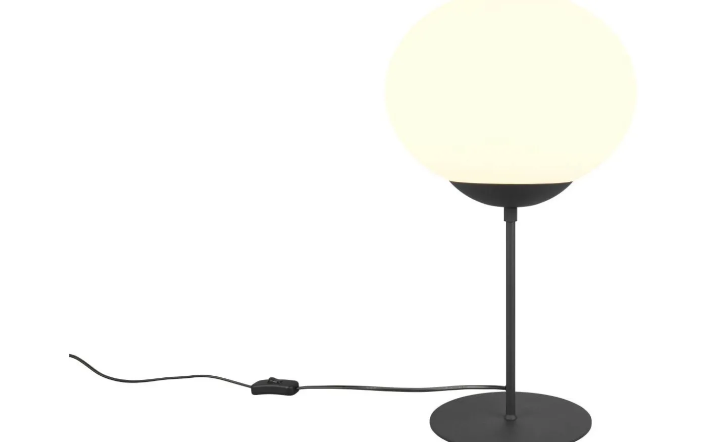 Fomento Bordslampa E27 matt svart/vit