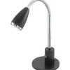 Fox Skrivbordslampa 32cm GU10 LED 3000K 3W Svart