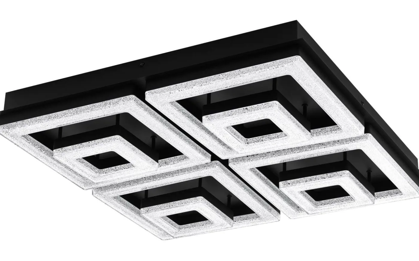 Fradelo Plafond 52cm LED 3000K 48W Svart