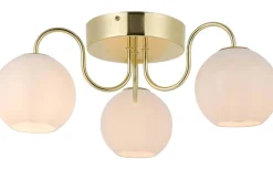 Franca Plafond 46cm Mässing