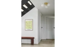 Franca Plafond 46cm Mässing