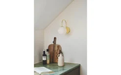 Franca Vägglampa Mässing