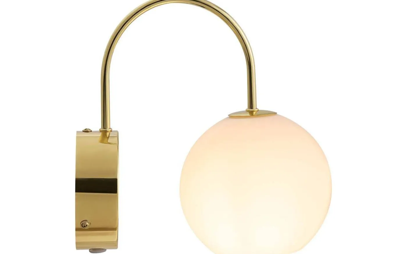 Franca Vägglampa Mässing