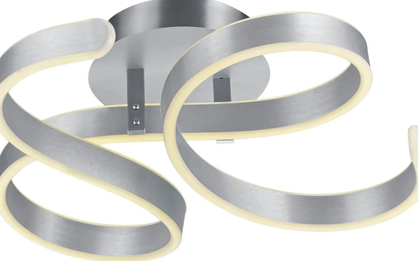 Francis Plafond LED i borstad aluminium