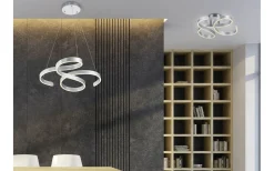 Francis Taklampa 72cm LED i borstad aluminium