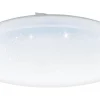 Frania Plafond Rund 43cm LED 3000K 33W Kristall Vit