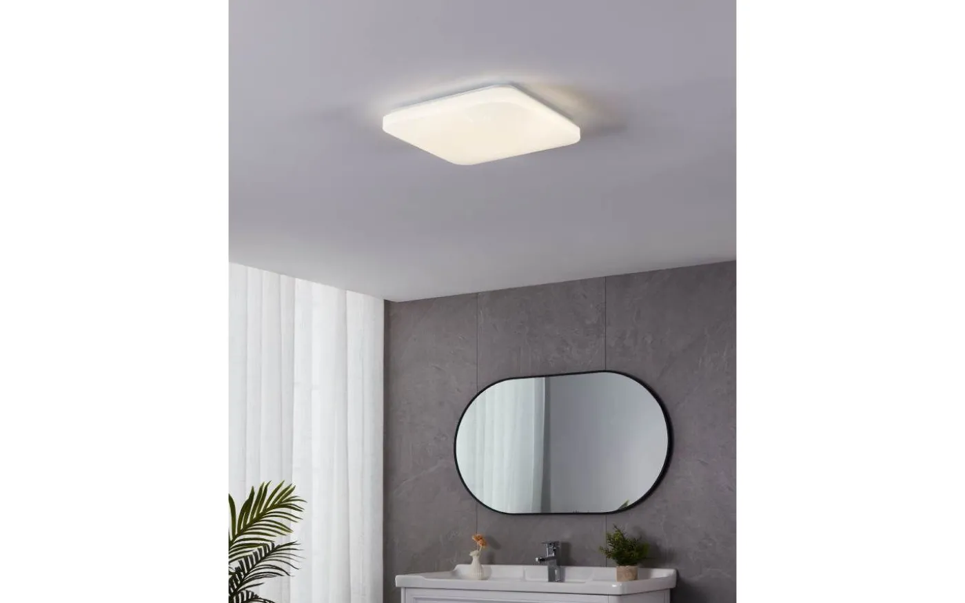 Frania-S Plafond 33cm LED 4000K 14,6W Vit IP44