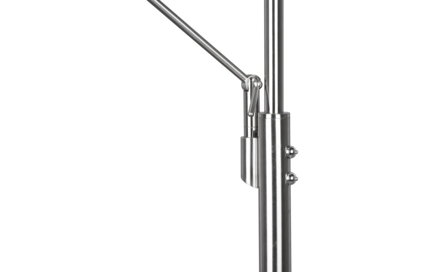 Franklin Golvlampa LED uplight borstad stål