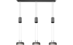 Franklin Takpendel LED 3-delad antracit