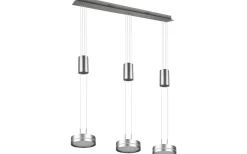 Franklin Takpendel LED 3-delad i borstat stål