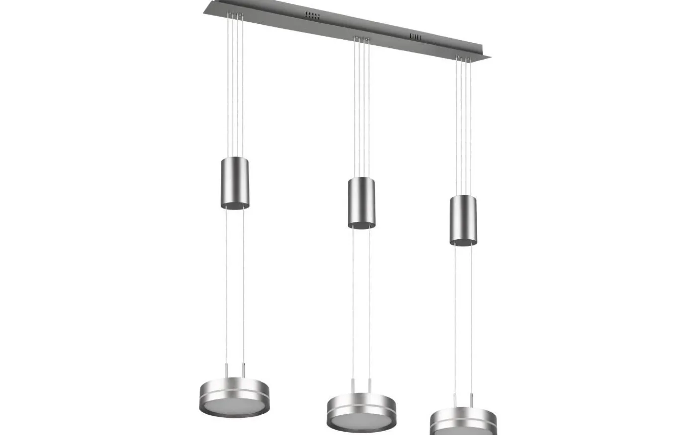 Franklin Takpendel LED 3-delad i borstat stål