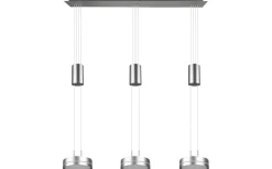 Franklin Takpendel LED 3-delad i borstat stål