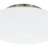 Frattina Plafond 43,5cm Eglo Connect LED 2700-6500K + RGB 27W Nickel