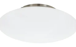 Frattina Plafond 43,5cm Eglo Connect LED 2700-6500K + RGB 27W Nickel