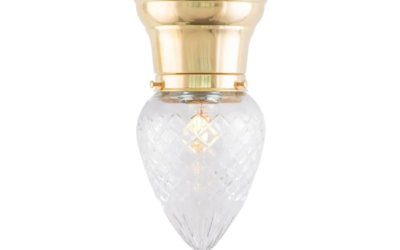 Fröding plafond 80 - Mässing