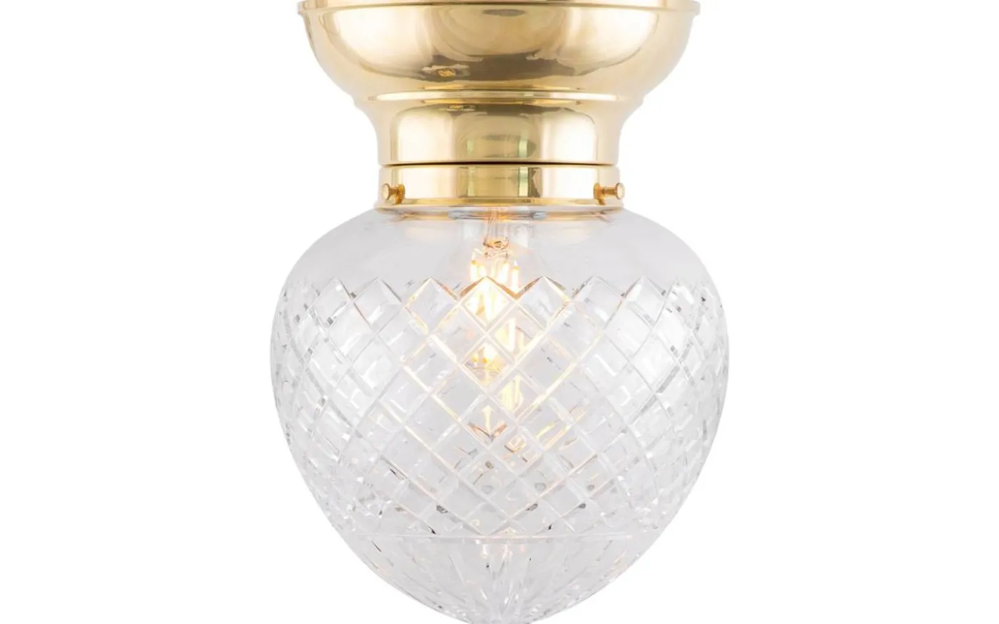 Fröding plafond 100 - Mässing