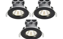 Fremont Spotlight 3-Pack LED 4000K 380lm 4,5W Svart IP65