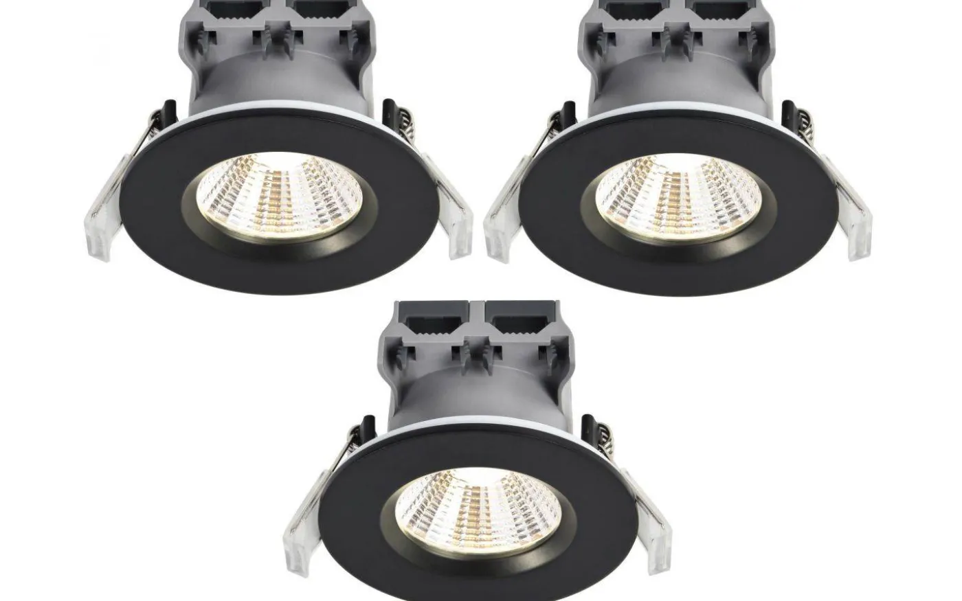 Fremont Spotlight 3-Pack LED 4000K 380lm 4,5W Svart IP65