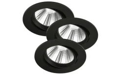 Fremont Spotlight 3-Pack LED 2700K 345lm 5,5W IP23 Svart