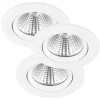 Fremont Spotlight 3-Pack LED 2700K 345lm 5,5W IP23 Vit