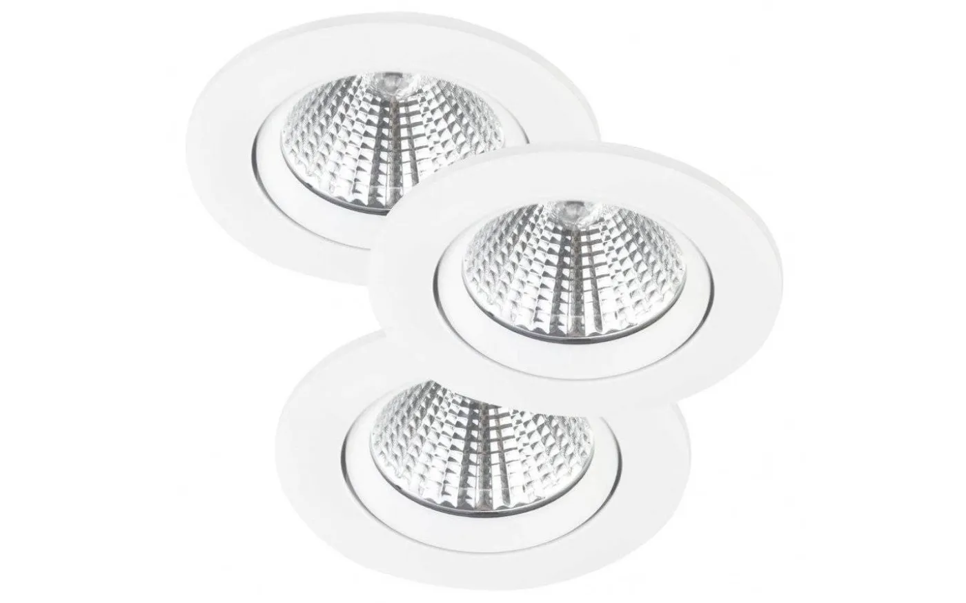 Fremont Spotlight 3-Pack LED 2700K 345lm 5,5W IP23 Vit