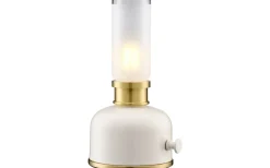 Frida Uppladdningsbar Bordslampa 22cm Beige