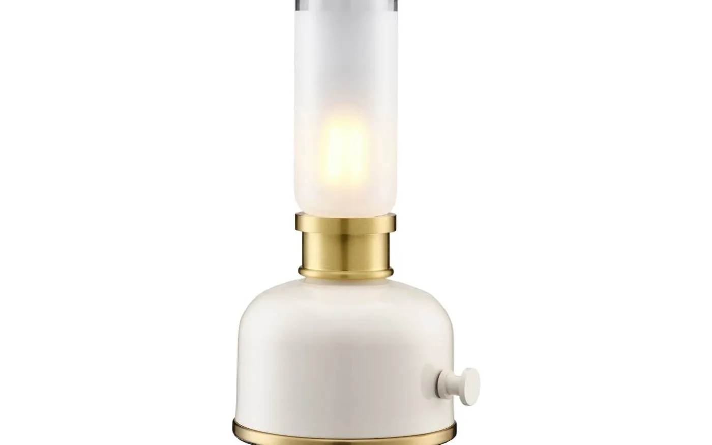 Frida Uppladdningsbar Bordslampa 22cm Beige