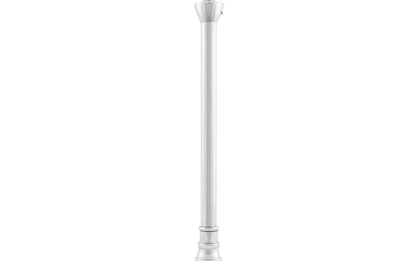 Förlängningsrör - Förnicklad (20 cm)