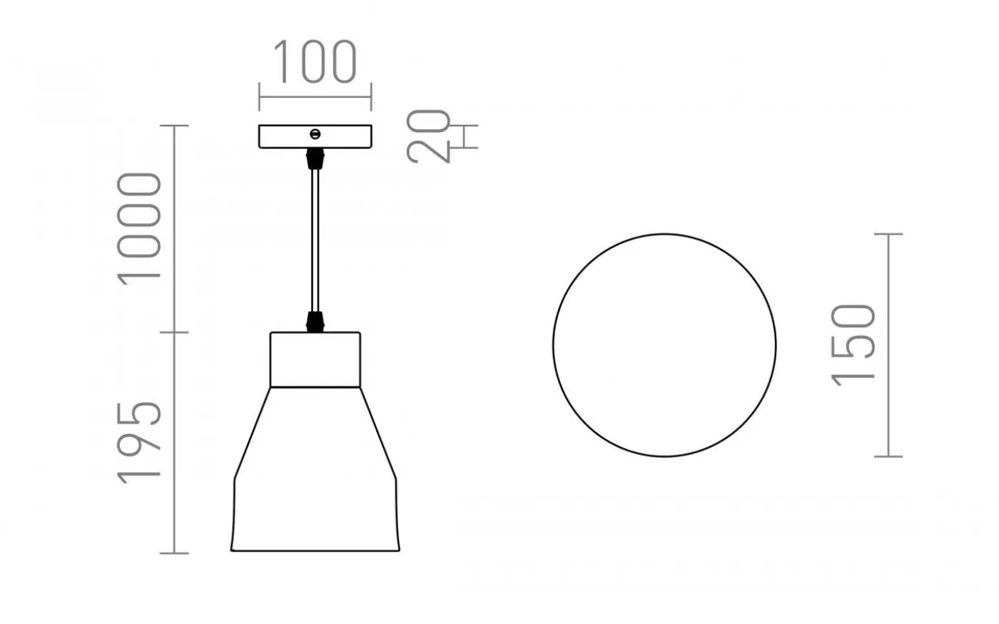 Frutti Fönsterlampa 20cm Grön