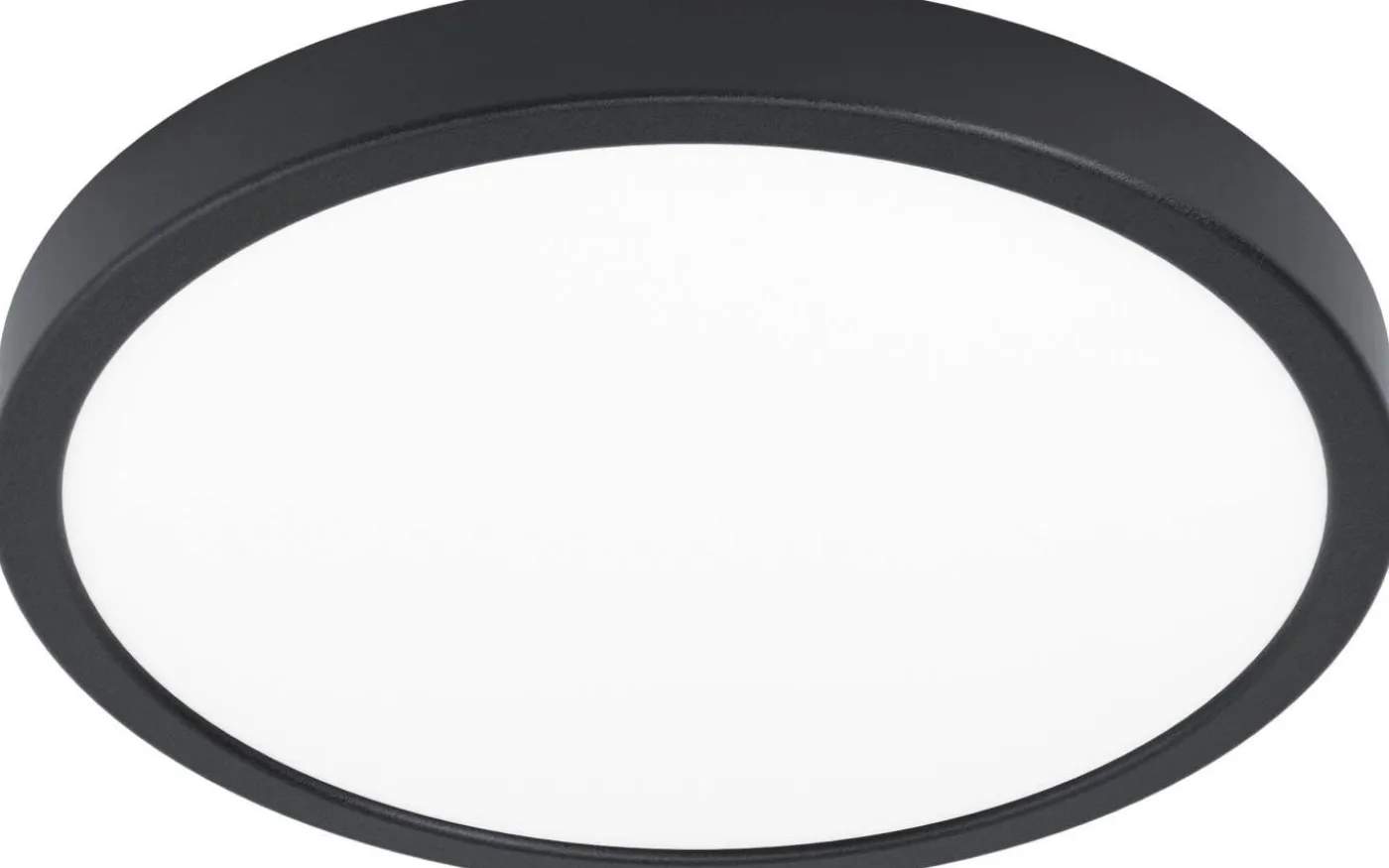 Fueva 5 Plafond 29cm LED 3000K 20,5W Svart IP44