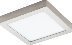 Fueva Plafond 22,5cm Eglo Connect LED 2700-6500K + RGB 15,6W Nickel