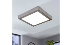 Fueva Plafond 30cm Eglo Connect LED 2700-6500K + RGB 21W Nickel