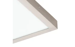Fueva Plafond 30cm Eglo Connect LED 2700-6500K + RGB 21W Nickel