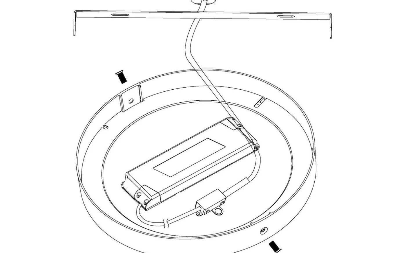 Fueva Plafond 30cm LED 2700-6500K 20W med Fjärrkontroll Vit