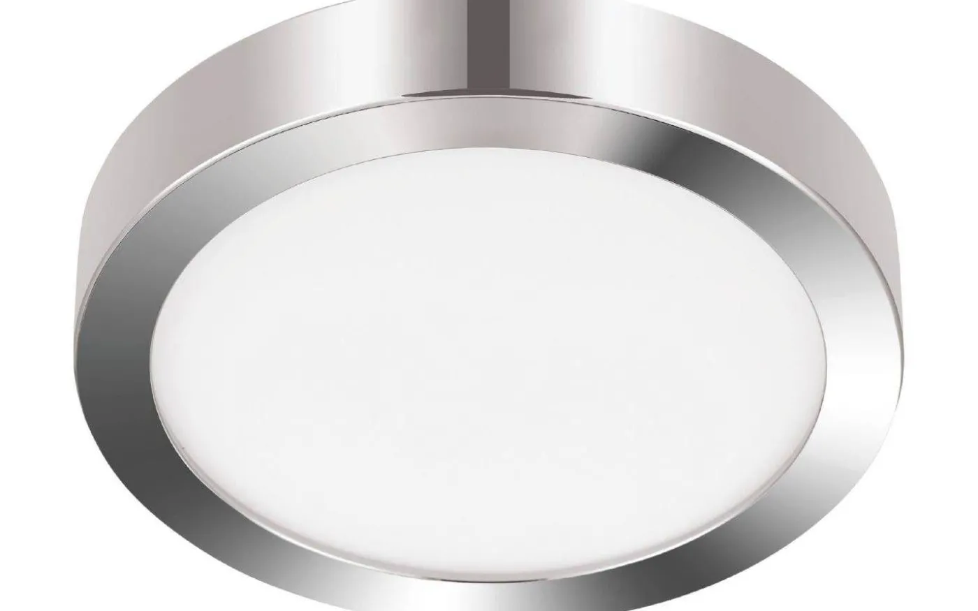 Fueva Plafond 29cm LED 20,5W 4000K Krom IP44