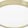 Fueva Plafond Rund 28,5cm LED 3000K 20,5W Guld