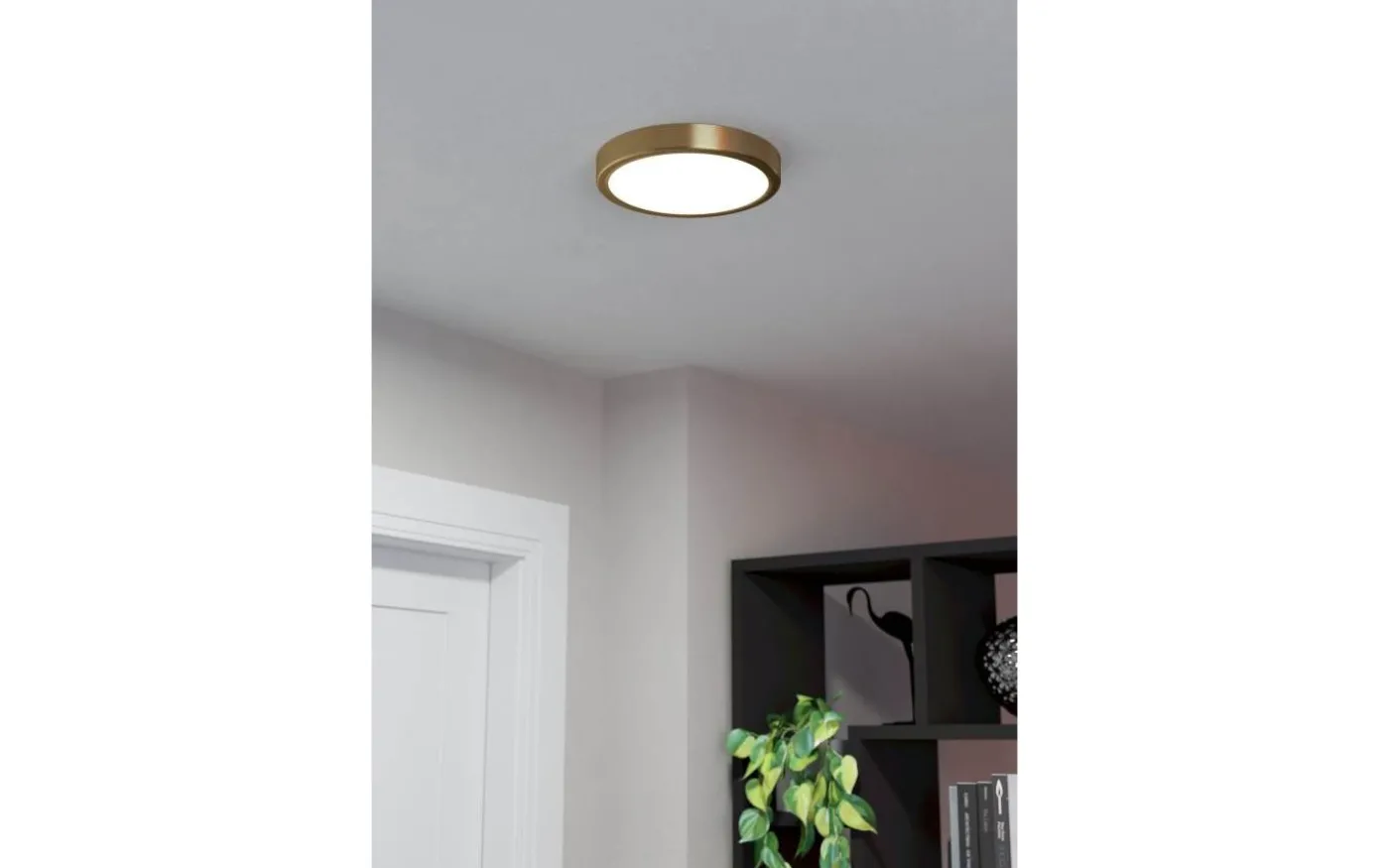 Fueva Plafond Rund 21cm LED 3000K 17W Guld