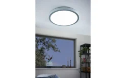 Fueva Plafond Rund 40cm LED 4000K 22W Silver
