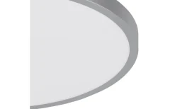 Fueva Plafond Rund 40cm LED 4000K 22W Silver