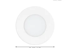 Fueva Spotlight med fjärrkontroll LED 2700-6500K 5W Vit