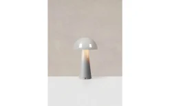 Fungi Uppladdningsbar Bordslampa 26,5cm Greige