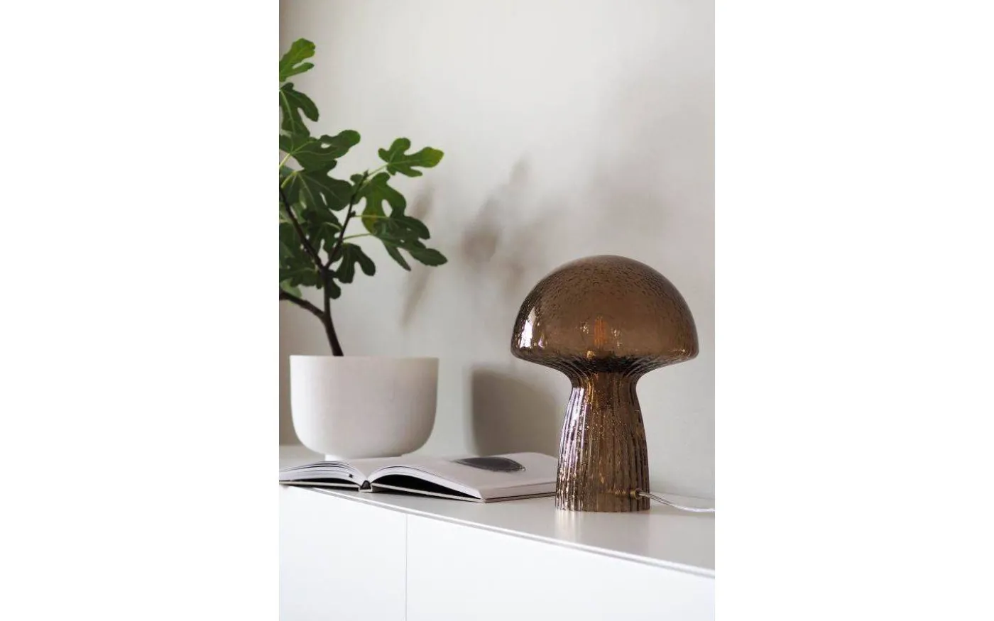 Fungo Bordslampa 30cm Special Edition Brun