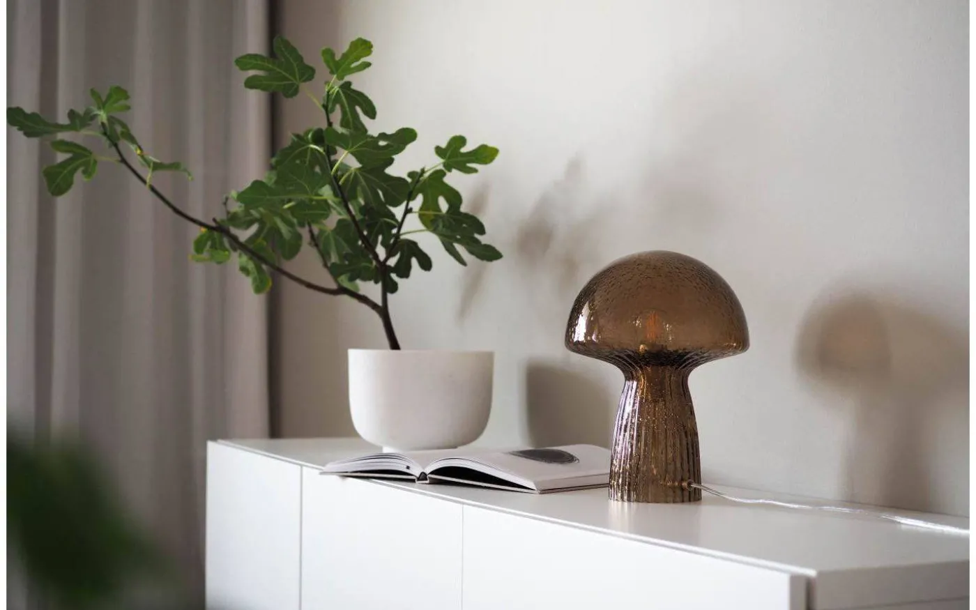 Fungo Bordslampa 30cm Special Edition Brun