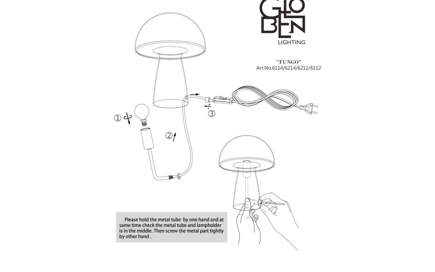 Fungo Bordslampa 30cm Special Edition Grön