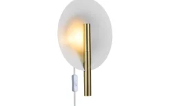 Furiko Vägglampa Borstad Mässing