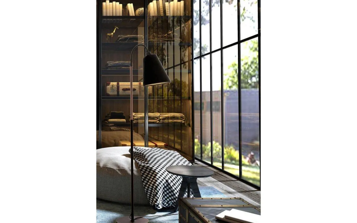 Futura Toppringskärm Ø20 Svart