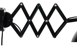 Futura Vägglampa Svart med Vikarm